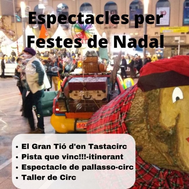ESPECTACLES PER FESTES DE NADAL